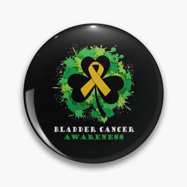 Item preview, Bladder Cancer Awareness Ribbon Shamrock Saint Patrick's Day Happy Holiday designed and sold by JamesGilmore40.