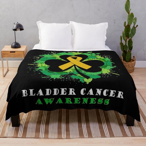 Item preview, Bladder Cancer Awareness Ribbon Shamrock Saint Patrick's Day Happy Holiday designed and sold by JamesGilmore40.