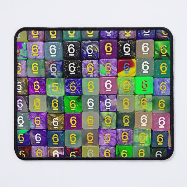 Item preview, Wall of d6's designed and sold by BoxMountain.