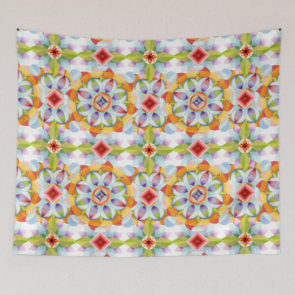 Item preview, Flower Garden Kaleidoscope designed and sold by PatriciaSheaDesigns.