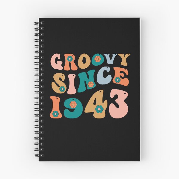 Item preview, Groovy Since 1943 | 79th Birthday | Retro Groovy Birthday designed and sold by AMINE  ★★★★★.