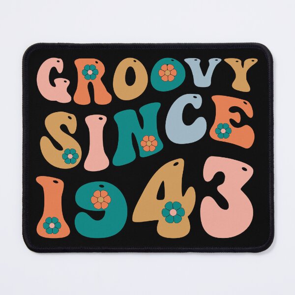 Item preview, Groovy Since 1943 | 79th Birthday | Retro Groovy Birthday designed and sold by AMINE  ★★★★★.