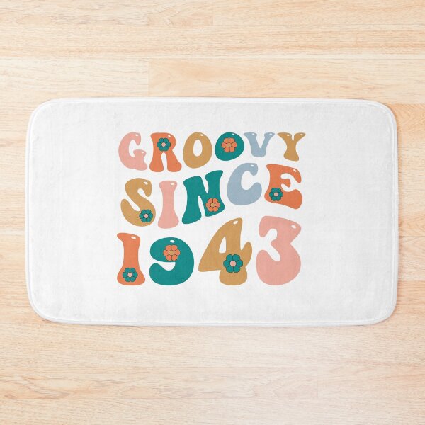 Item preview, Groovy Since 1943 | 79th Birthday | Retro Groovy Birthday designed and sold by AMINE  ★★★★★.