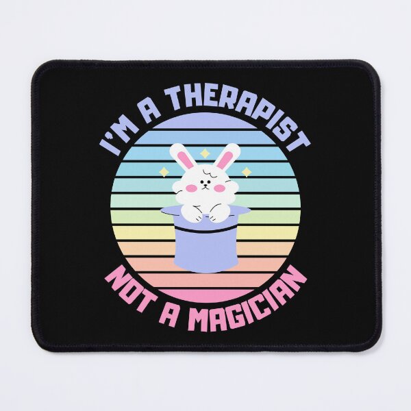 Item preview, I'm A Therapist Not A Magician Funny Gifts For Psychologist designed and sold by nquestiaa.