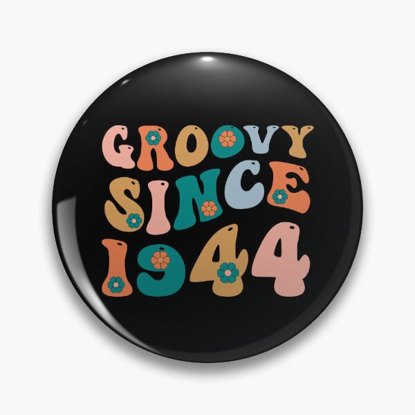 Item preview, Groovy Since 1944 | 78th Birthday | Retro Groovy Birthday designed and sold by AMINE  ★★★★★.