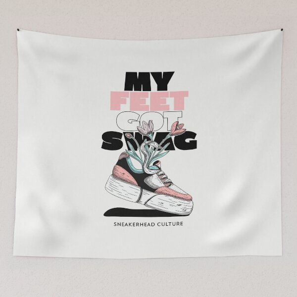 Item preview, MY FEET GOT SWAG SNEAKERHEAD CULTURE designed and sold by AladdinMktgs.