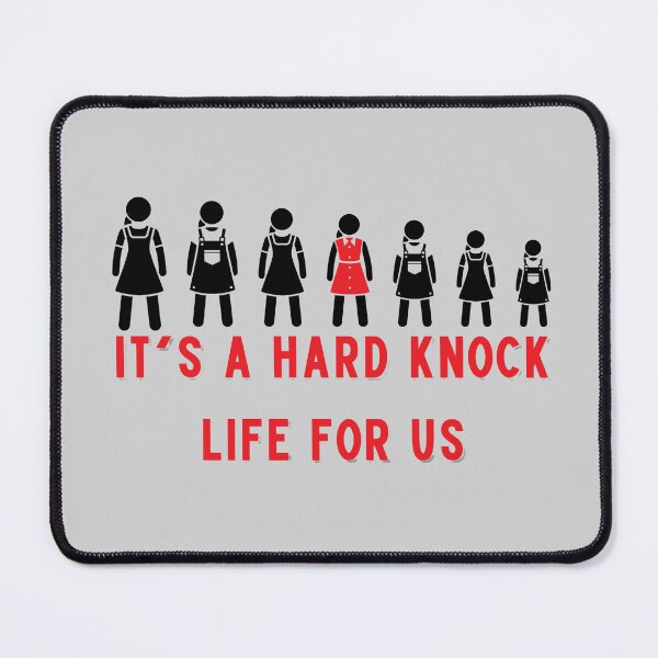 Item preview, It's A Hard Knock Life Orphans Duffy July Pepper Mollie Tessie Kate designed and sold by ArtfulDodger9.