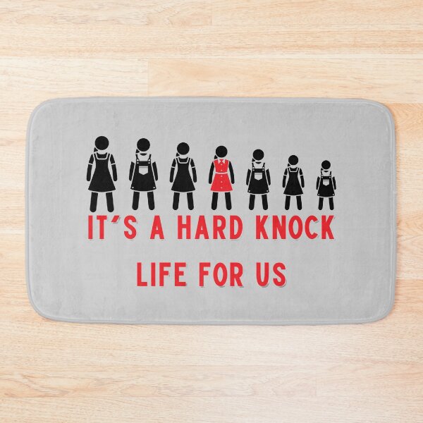 Item preview, It's A Hard Knock Life Orphans Duffy July Pepper Mollie Tessie Kate designed and sold by ArtfulDodger9.