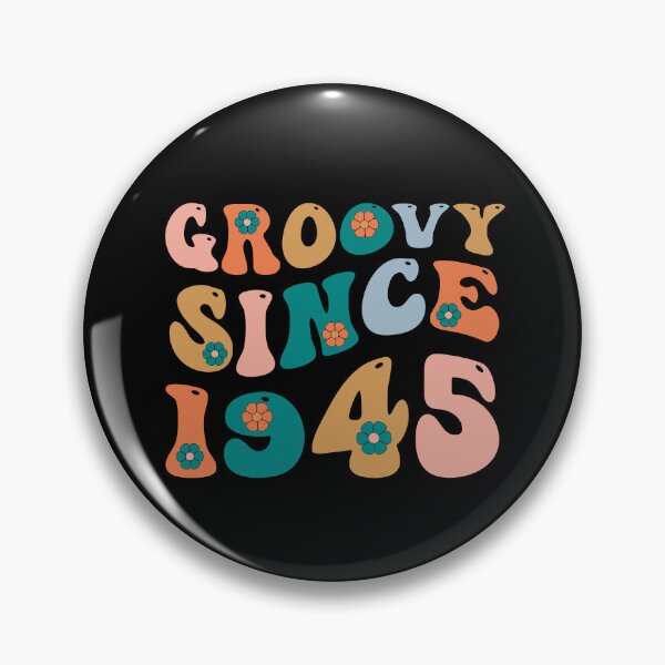 Item preview, Groovy Since 1945 | 77th Birthday | Retro Groovy Birthday designed and sold by AMINE  ★★★★★.