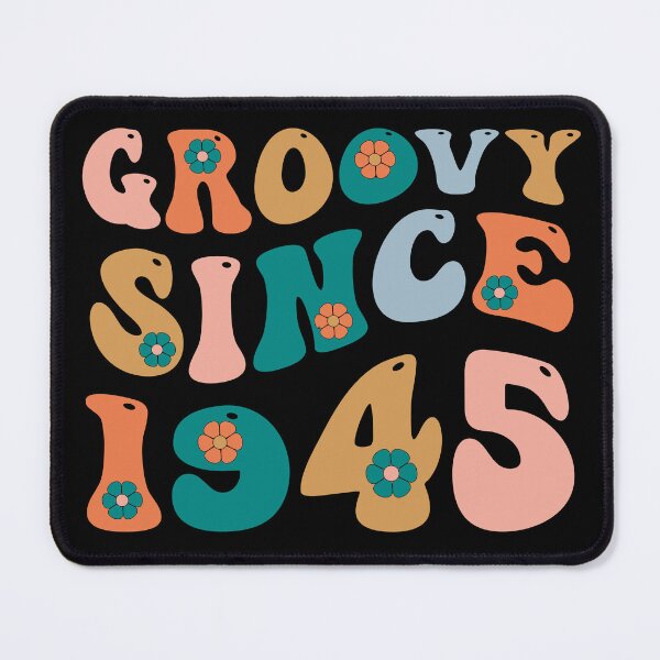 Item preview, Groovy Since 1945 | 77th Birthday | Retro Groovy Birthday designed and sold by AMINE  ★★★★★.
