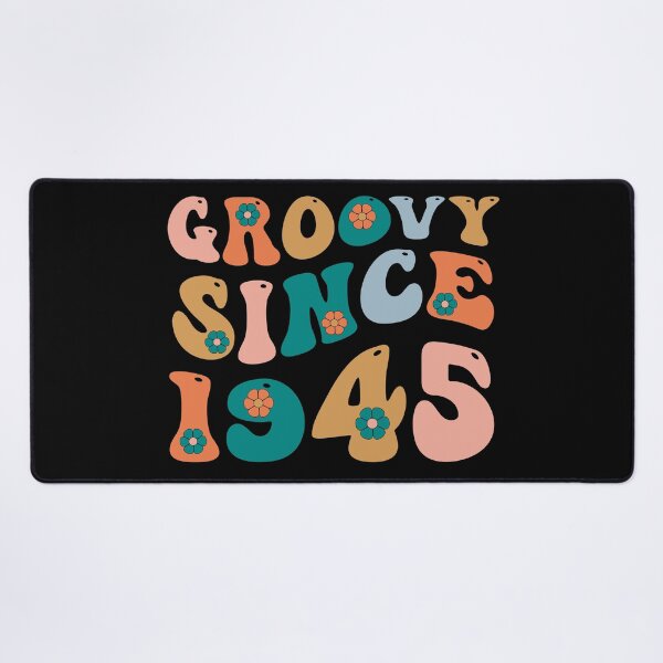 Item preview, Groovy Since 1945 | 77th Birthday | Retro Groovy Birthday designed and sold by AMINE  ★★★★★.