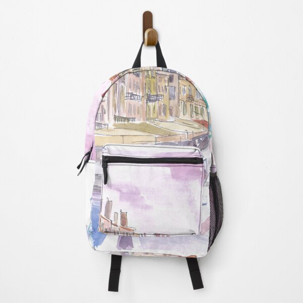 Item preview, Saint-Tropez France View of Old Port and Bar with Wine designed and sold by artshop77.