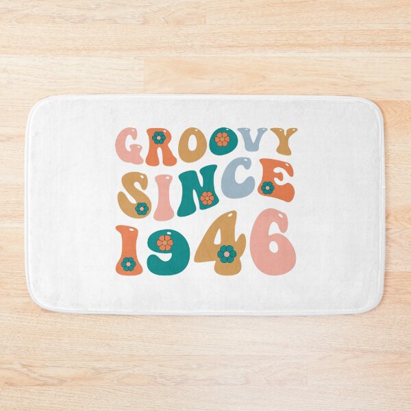 Item preview, Groovy Since 1946 | 76th Birthday | Retro Groovy Birthday designed and sold by AMINE  ★★★★★.