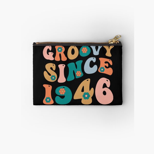 Item preview, Groovy Since 1946 | 76th Birthday | Retro Groovy Birthday designed and sold by AMINE  ★★★★★.
