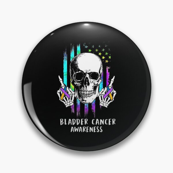 Item preview, Bladder Cancer Awareness Skull Halloween Costume Gifts designed and sold by JamesGilmore40.