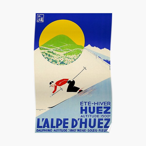 MORITZ SWITZERLAND SKI SNOWBOARD WINTER SPORT VINTAGE REPRO FREE S//H POSTER ST