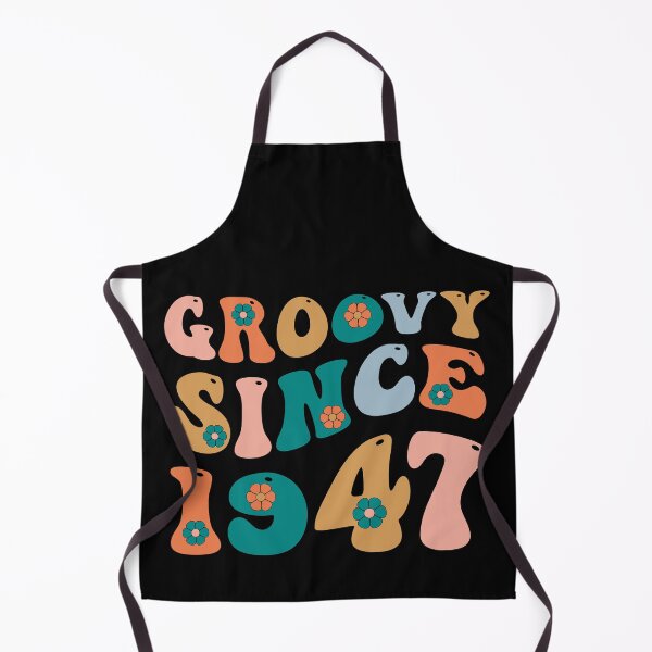 Item preview, Groovy Since 1947 | 75th Birthday | Retro Groovy Birthday designed and sold by AMINE ★★★★★.