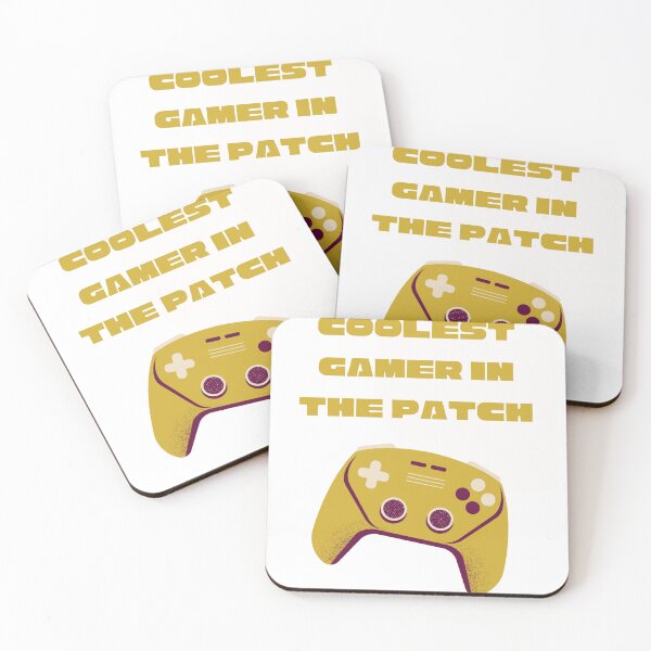 Item preview, coolest gamer in the patch designed and sold by noha alzohbi.