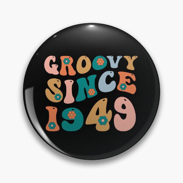 Item preview, Groovy Since 1949 | 73th Birthday | Retro Groovy Birthday designed and sold by AMINE  ★★★★★.