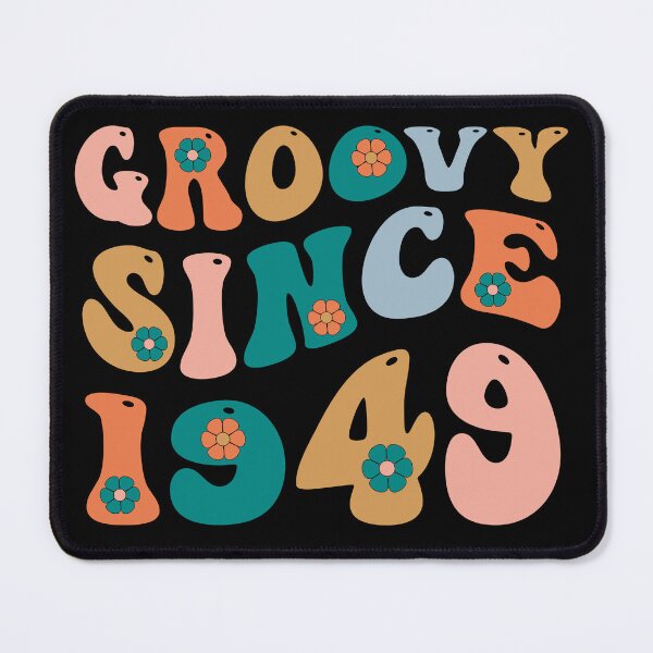 Item preview, Groovy Since 1949 | 73th Birthday | Retro Groovy Birthday designed and sold by AMINE  ★★★★★.