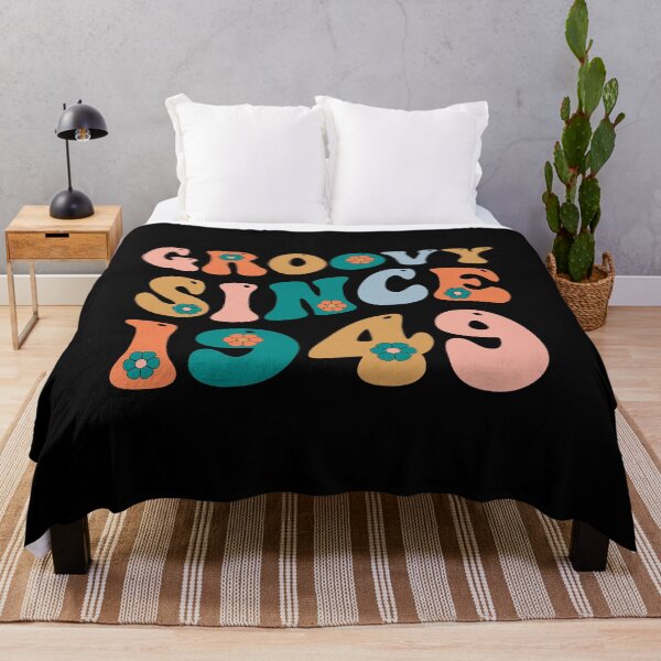 Item preview, Groovy Since 1949 | 73th Birthday | Retro Groovy Birthday designed and sold by AMINE  ★★★★★.