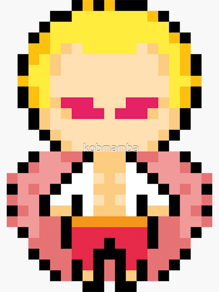 "One Piece Doflamingo Pixel Art" Sticker for Sale by kobmamba Redbubble