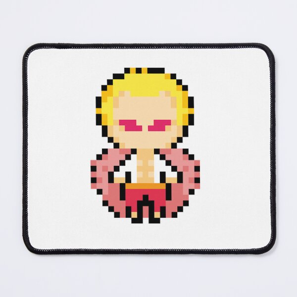 One Piece Doflamingo  Pixel art, Perler bead art, Piecings