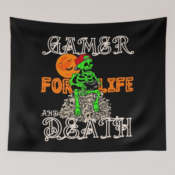 Item preview, Gamer for life and death designed and sold by marveloso.