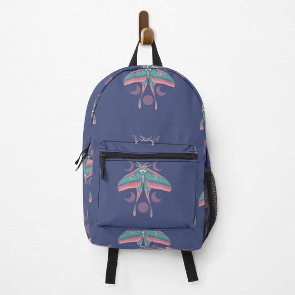 Item preview, Lunar Moth (pink + teal) designed and sold by R&M Creative.