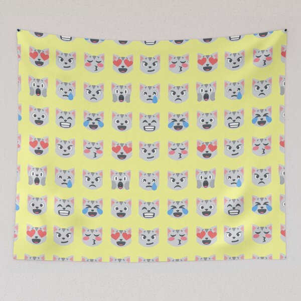Item preview, Cat Emoji designed and sold by BubbleMeTender.