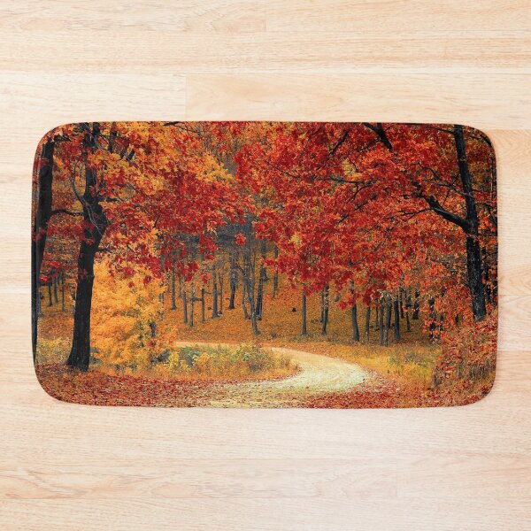 Item preview, Autumn orange forest designed and sold by Durgaa D.