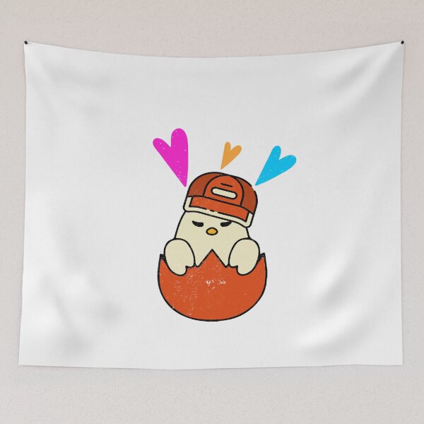 Item preview, Baby chicken with hearts designed and sold by vibeno1.