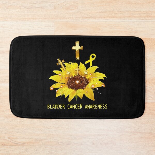 Item preview, Bladder Cancer Awareness Sunflower Faith Hope Love designed and sold by JamesGilmore40.