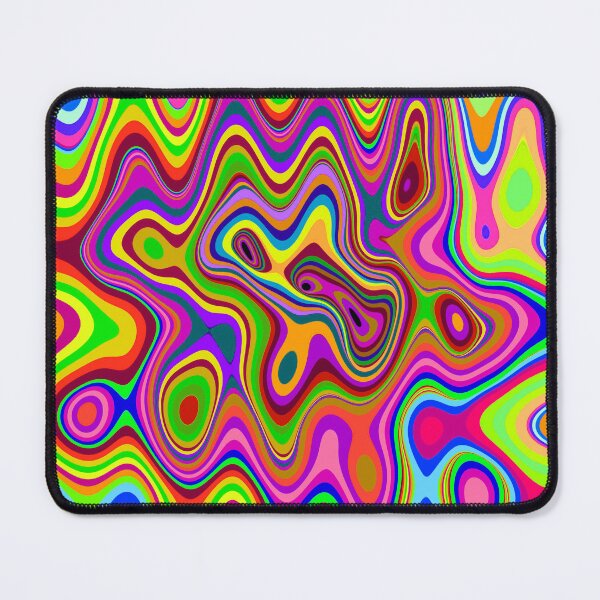 Item preview, Psychedelic Glowing Colors Pattern designed and sold by BluedarkArt.