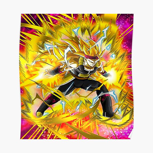 Bardock Poster For Sale By Satourhm Redbubble