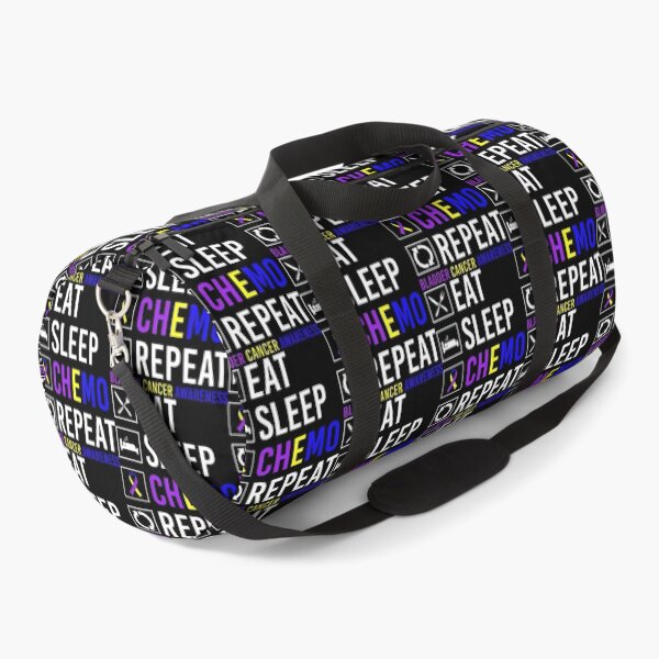 Item preview, Bladder Cancer Awareness Eat Sleep Chemo Repeat Gift designed and sold by TerrellOneal.
