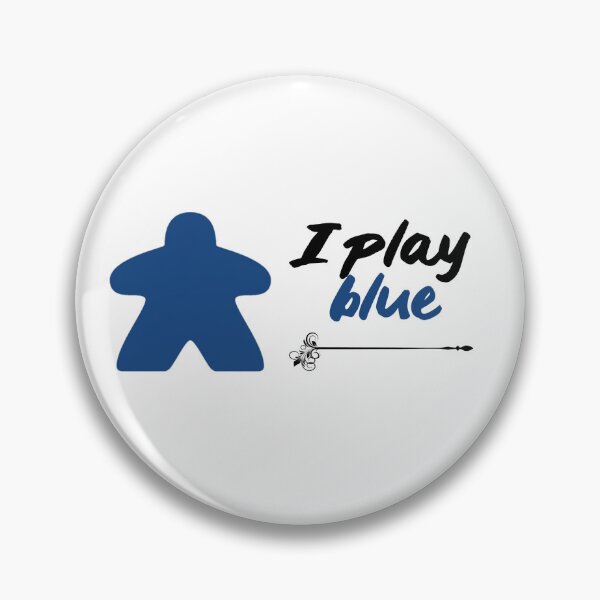 Item preview, I play blue designed and sold by Boardgames and stuff.