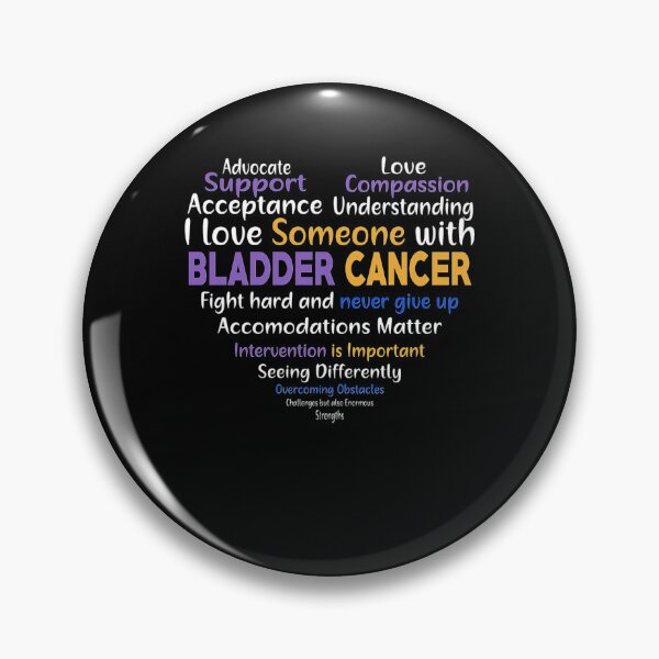 Item preview, Bladder Cancer Awareness Support Heart designed and sold by JamesGilmore40.