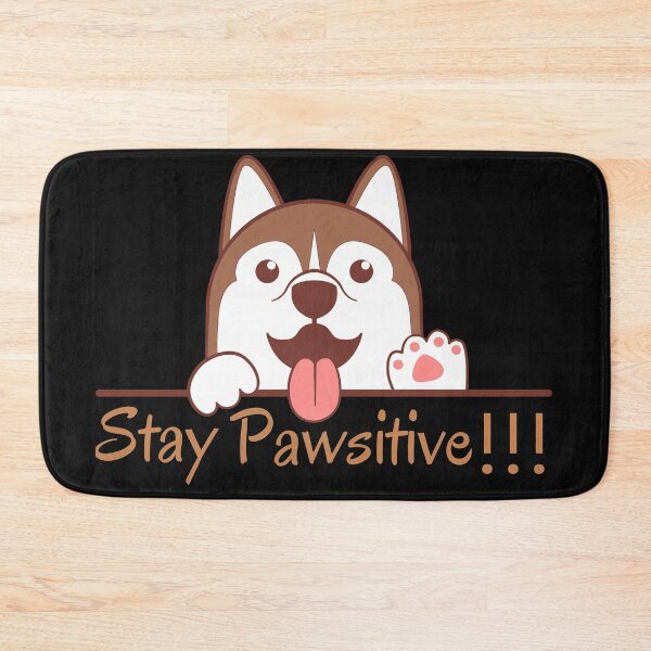 Item preview, Stay Pawsitive - Kawaii Dog designed and sold by Varunvij.