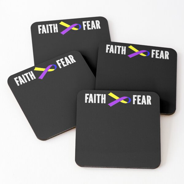 Item preview, Bladder Cancer Awareness Faith Above Fear Gift designed and sold by TerrellOneal.
