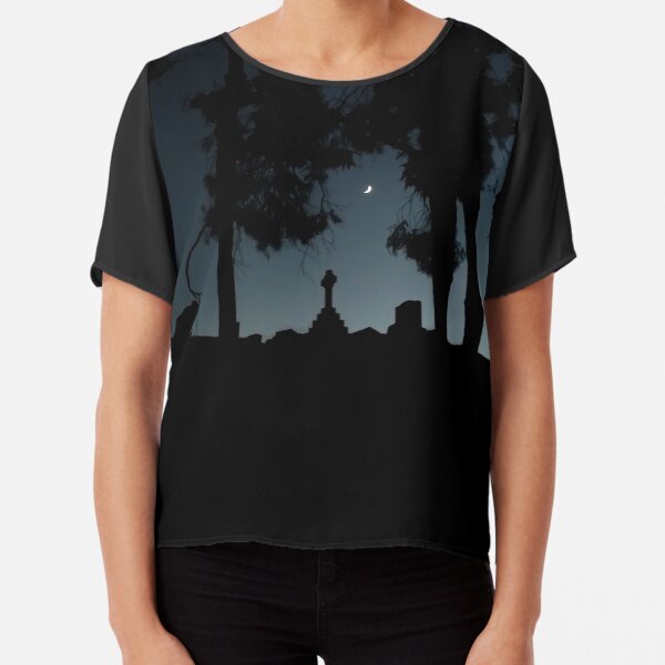 Moon resting Chiffon Top
