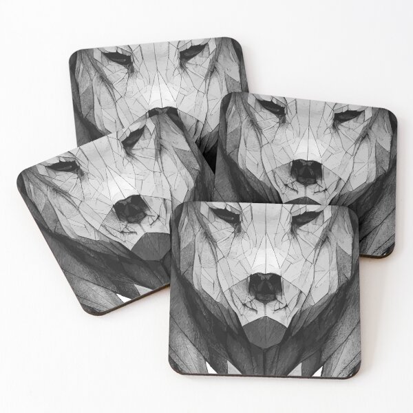 Item preview, Wolf head design low poly designed and sold by Magicmindart.
