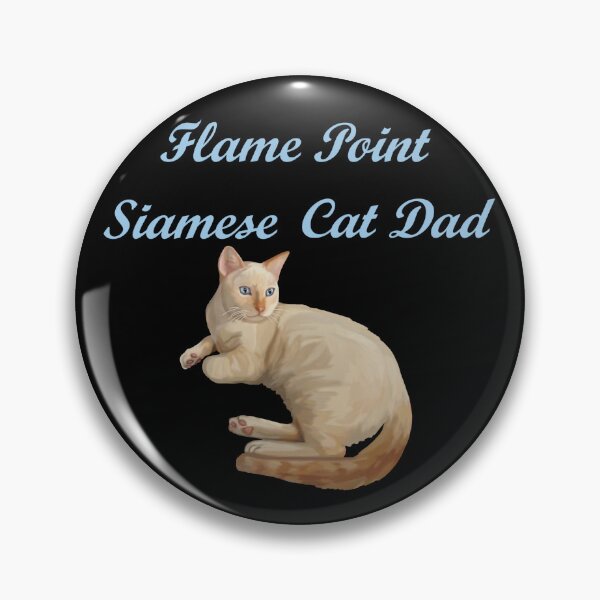 Item preview, Flame Point Siamese Cat Dad designed and sold by Deborah Camp.