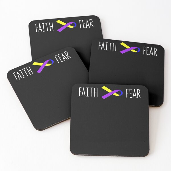 Item preview, Bladder Cancer Awareness Faith Above Fear Gift designed and sold by TerrellOneal.