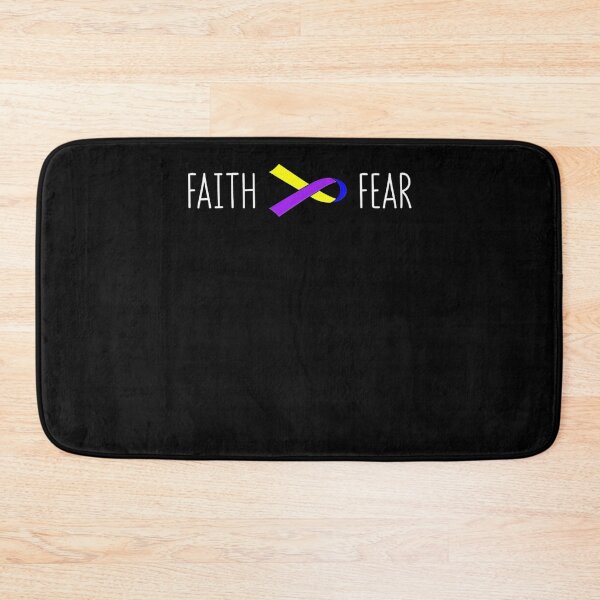 Item preview, Bladder Cancer Awareness Faith Above Fear Gift designed and sold by TerrellOneal.