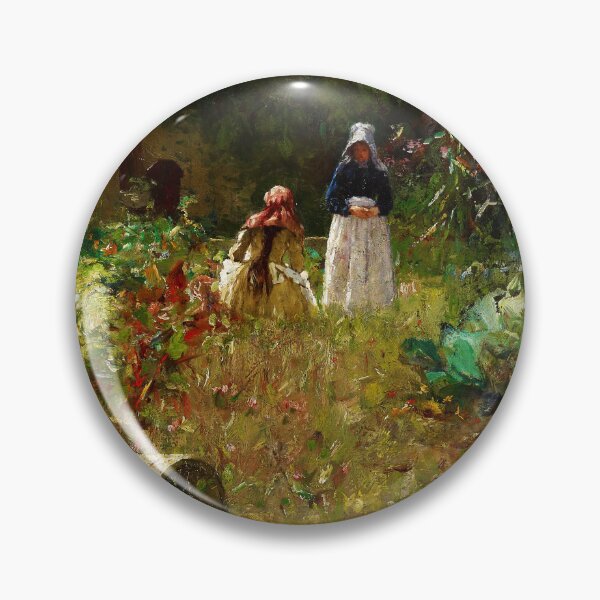 Item preview, In the Garden by William J. Forsyth (1891) designed and sold by allhistory.