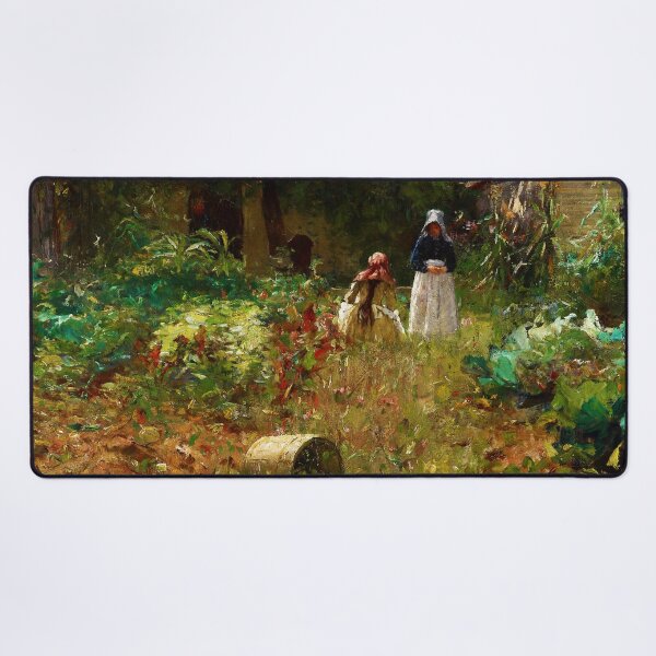 Item preview, In the Garden by William J. Forsyth (1891) designed and sold by allhistory.