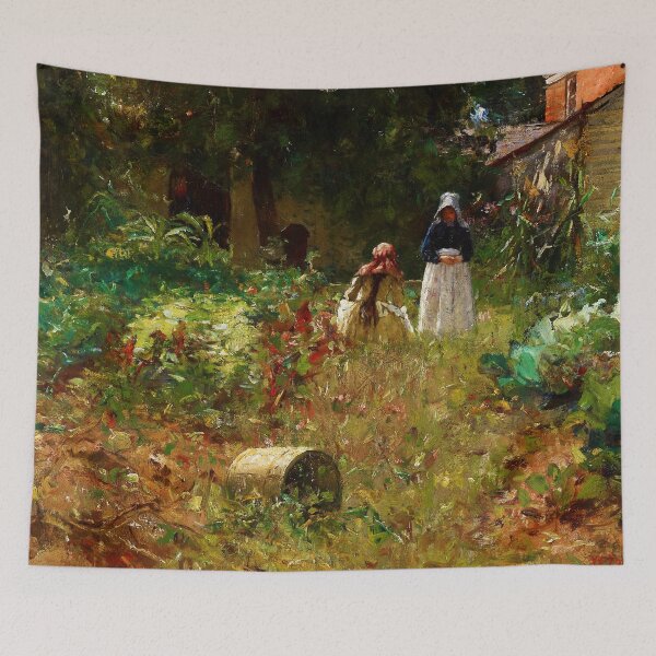 Item preview, In the Garden by William J. Forsyth (1891) designed and sold by allhistory.