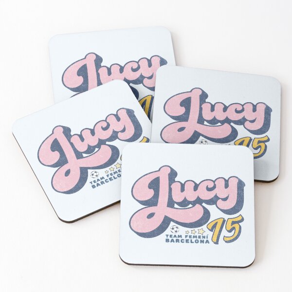 Item preview, Lucy Barcelona Retro Text designed and sold by Numero14.