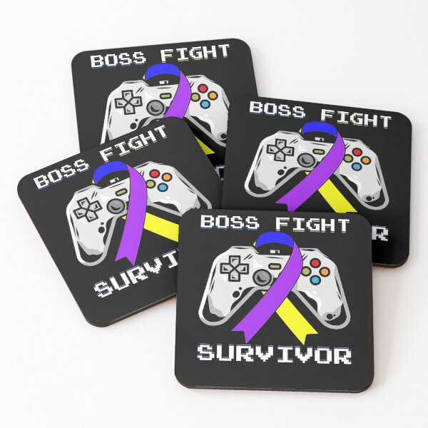 Item preview, Bladder Cancer Awareness Survivor Boss Fight Gamer Gift designed and sold by JamesGilmore40.